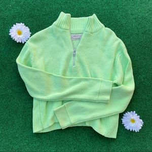UO Crop Half Zip